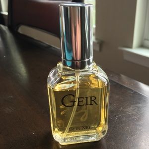 RARE GEIR by Geir Ness AUTOGRAPHED bottle